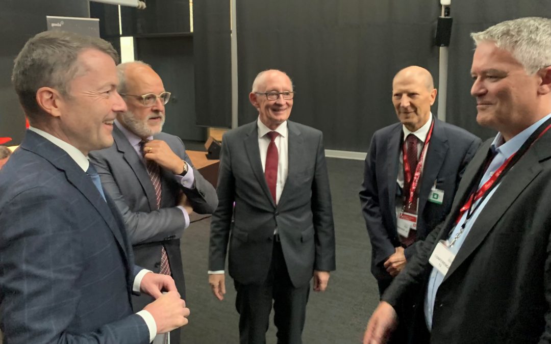 An OECD delegation at GESDA headquarters