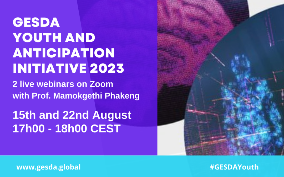 GESDA Youth and Anticipation Initiative 2023 is coming in August